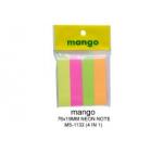 MANGO NEON NOTE 4 IN 1 76X19MM MS-1132